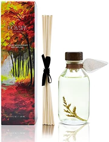 LOVSPA Cashmere Woods Reed Diffuser Set