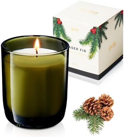 Gute Fraser Fir Scented Soy Candle Reed Diffuser Set