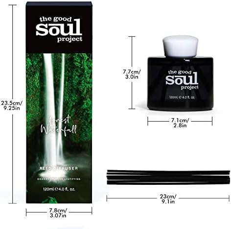 THE GOOD SOUL PROJECT Reed Diffuser Set with Sticks and Scented Oil
