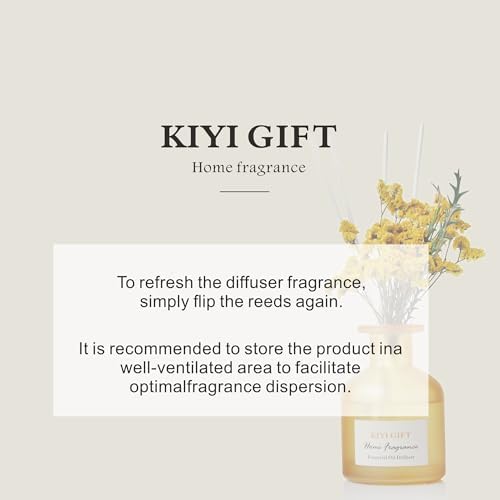 Frosted Glass Reed Diffuser Set - Pear Freesia 406oz