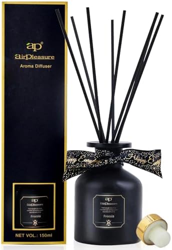 Freesia Reed Diffuser Set with 8 Scent Sticks