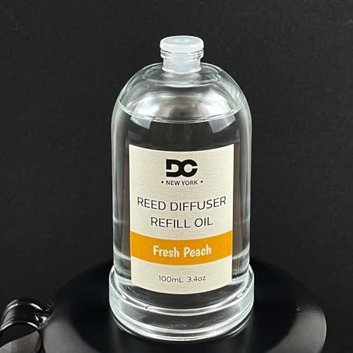 Daniellas Candles Fresh Peach Reed Diffuser Refill Oil