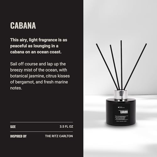 Cabana Reed Diffuser Set 4-Month Luxury Hotel Inspired Fragrance