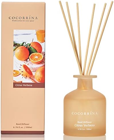 Cocorrna Citrus Verbena Reed Diffuser 676oz Set