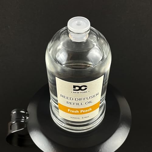 Daniellas Candles Fresh Peach Reed Diffuser Refill Oil