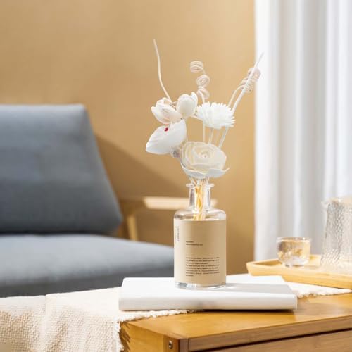 Oxmidud Flowers Reed Diffuser Sticks Set 8pcs