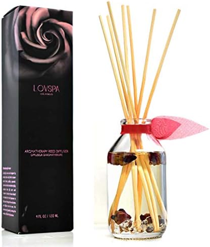 LOVSPA Velvet Rose Reed Diffuser Set