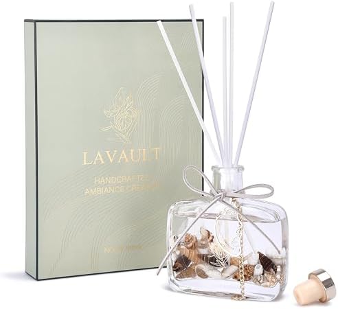 Lavault Reed Diffuser with Shells Coffee Scent 100ml 1 Unit
