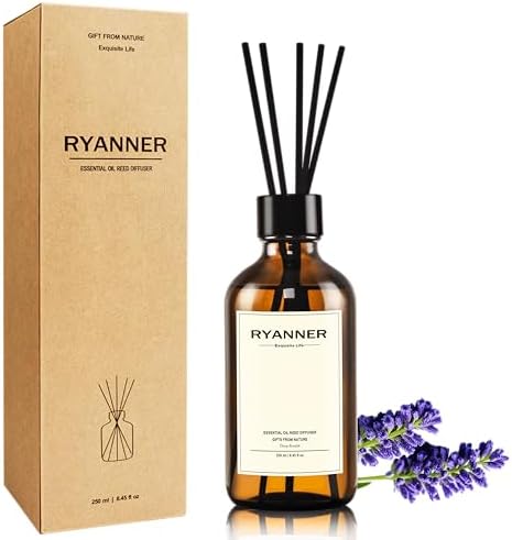 Lavender Scent Diffuser Set with 5 Sticks