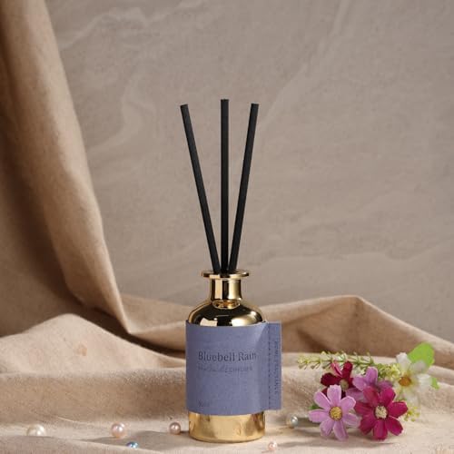 Pretty Valley Home Reed Diffuser Set - Bluebell Rain 80Ml Gift Box