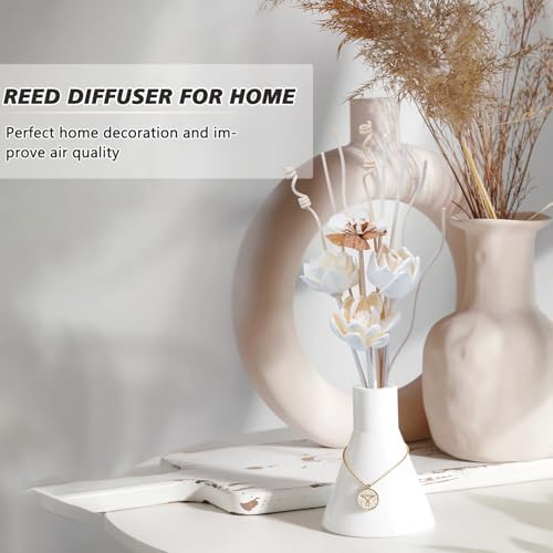 Oxmidud Flowers Reed Diffuser Sticks Set