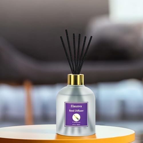Vanilla Reed Diffuser Set with 8 Sticks