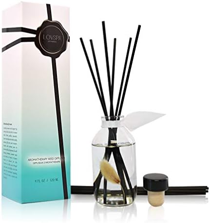 LOVSPA Clean Cotton Blossom Reed Diffuser Set