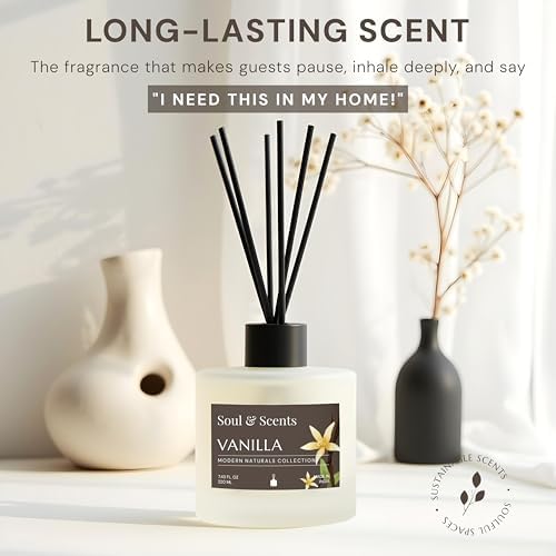 Soul Scents Vanilla Reed Diffuser Set