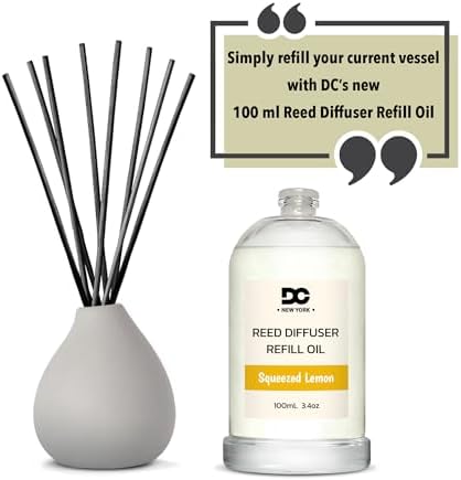 Daniellas Candles Lemon Reed Diffuser Refill Oil 34oz