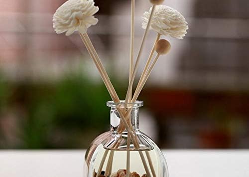 Square Glass Diffuser Bottles 24 Inch 50ml Essential Oil Diffuser Sets