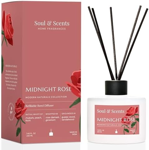 Soul Scents Midnight Rose Reed Diffuser Set