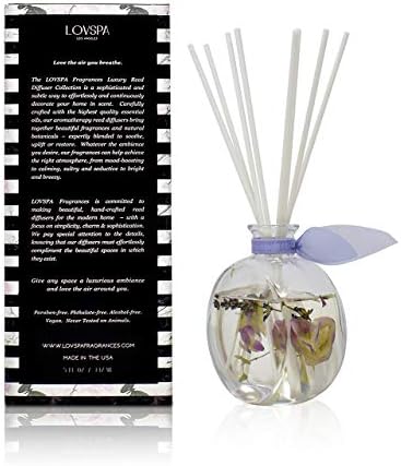 LOVSPA Spa Lavender Reed Diffuser Gift Set