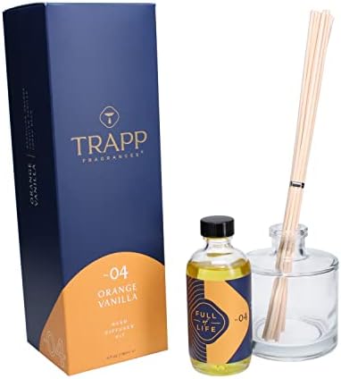Trapp No 04 Orange Vanilla Reed Diffuser Kit 1