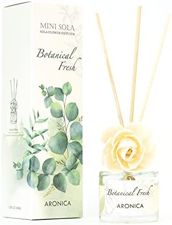 Aronica Mini Reed Diffuser with Sola Flowers