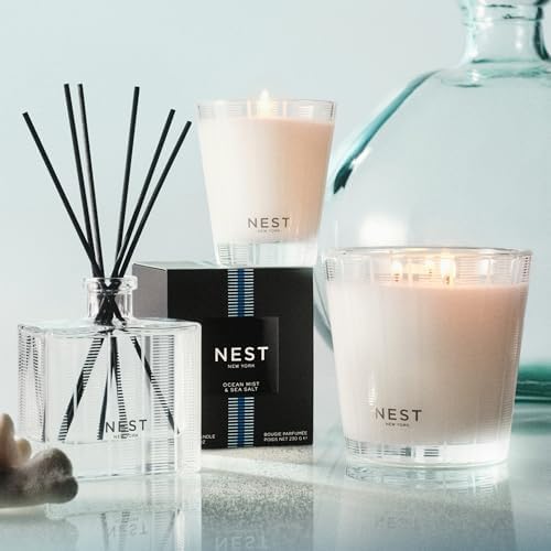 NEST New York Reed Diffuser Liquid Refill Bundle Ocean Mist Sea Salt 3-Pack
