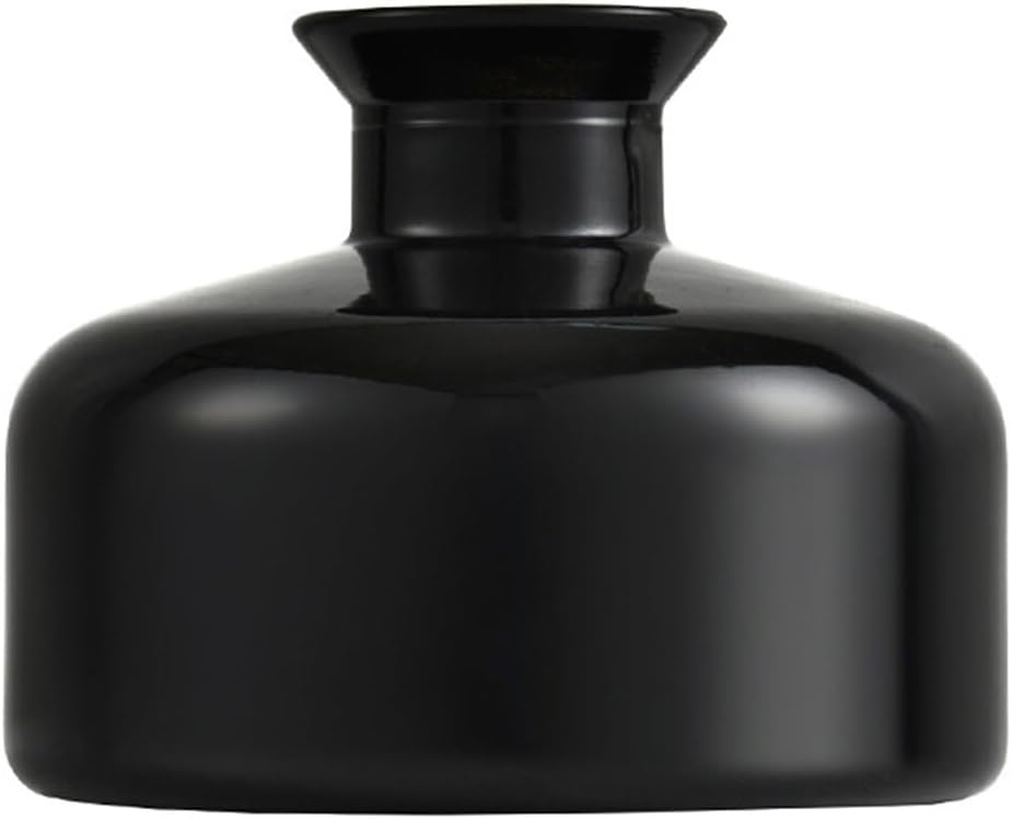 200ml Black Round Glass Diffuser Bottle