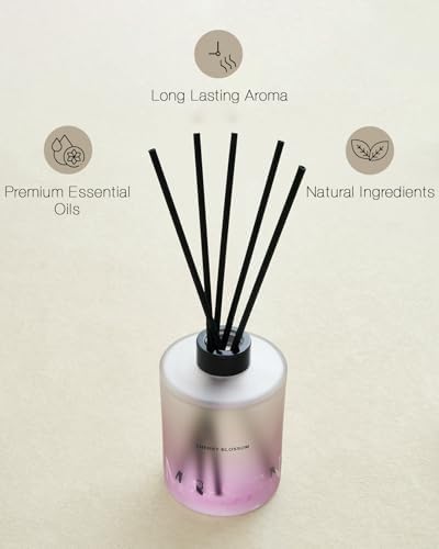 MSENSE Cherry Blossom Reed Diffuser Set