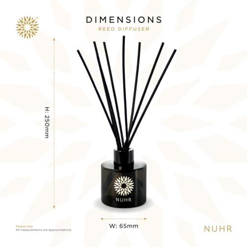 NUHR Home Reed Diffuser Oud Wood Sticks Gift Set