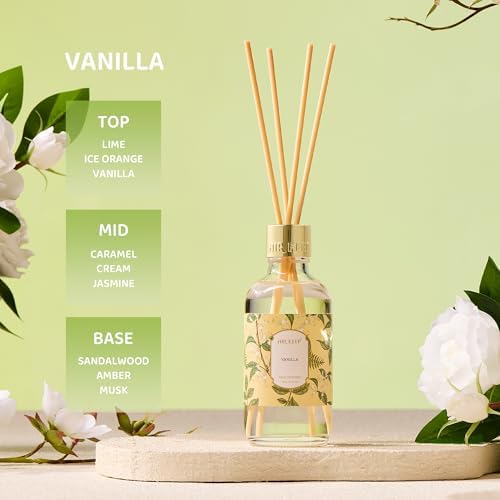 Airkeep Reed Diffuser Oil Set Vanilla Aromatherapy