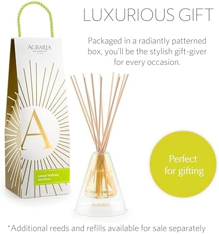 Agraria Lemon Verbena Reed Diffuser Set