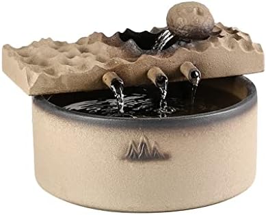 Rocky Falls Indoor Ceramic Tabletop Water Fountain