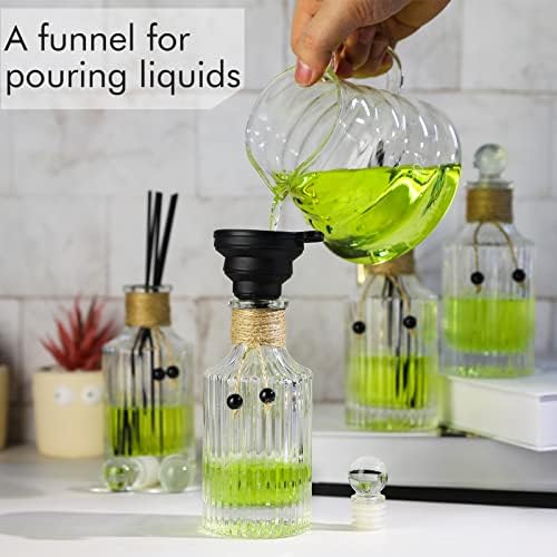 INFTYLE 8oz Reed Diffuser Bottle Set of 4