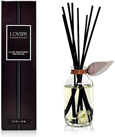 LOVSPA Baltic Amber Reed Diffuser Set - Non Toxic Oil Diffuser