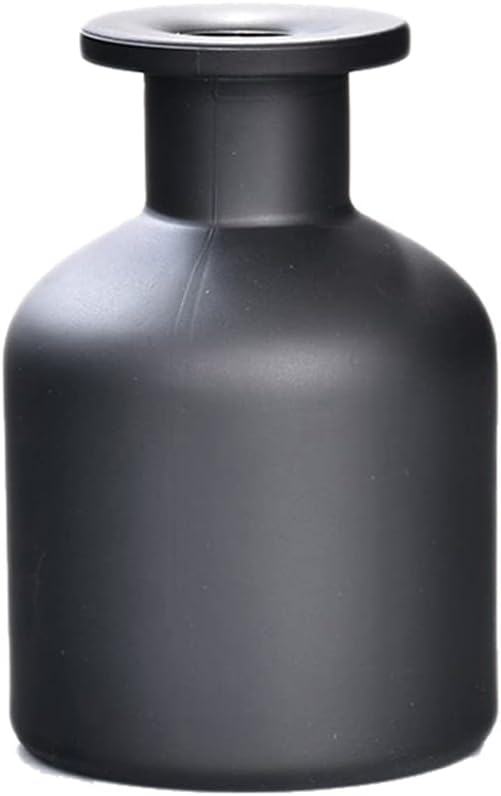5 Ounce Glass Diffuser Bottles Matt Black