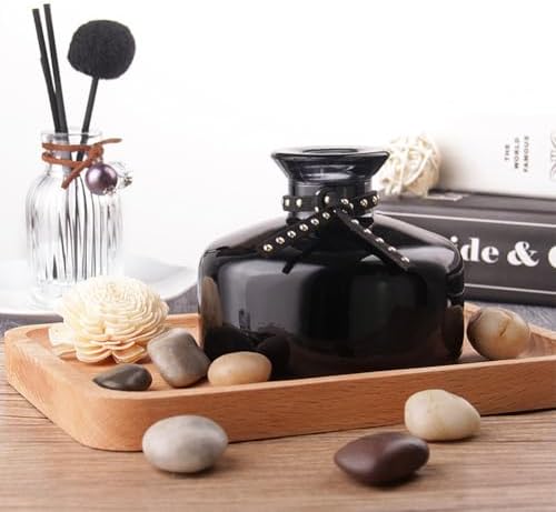 VASANA 200 ml Empty Glass Diffuser Bottle Black