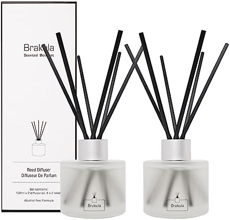 Brakula Reed Diffuser Set - Eucalyptus Mint Scented