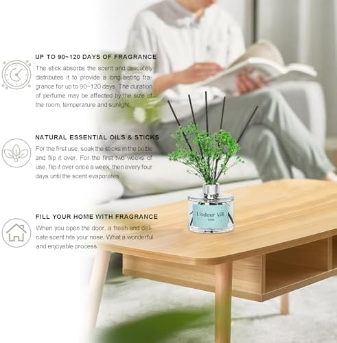 Lodeur Vill Reed Diffuser Set Vanilla