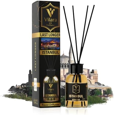 Vilara Reed Diffuser Set Pack of 3 - Mango Oud Istanbul