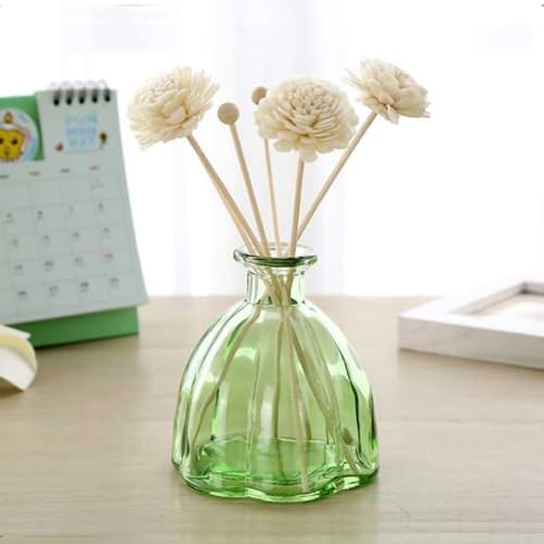 Wait Fly Colorful Glass Diffuser Bottle - Green 1 PCS