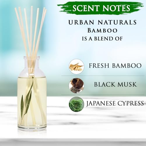Urban Naturals Bamboo Citrus Reed Diffuser Set