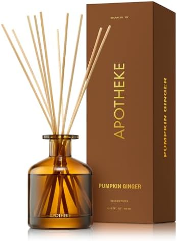 Apotheke Luxury Pumpkin Ginger Reed Diffuser Set