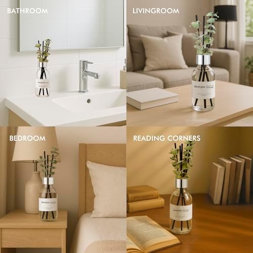 CLESH Eucalyptus Reed Diffuser Set