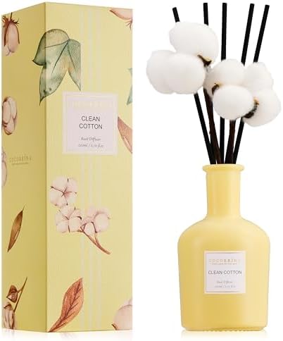 COCORRINA Reed Diffuser Clean Cotton Scent 676 Oz