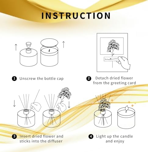 Reed Diffuser and Candle Set - Skylar Vanilla