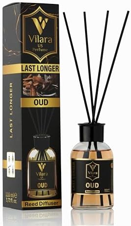 Vilara US Perfume Reed Diffuser Set Pack of 3 Mango Oud Istanbul
