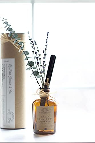 Le Petit Jardin Co Reed Diffuser Set with Real Dried Flowers