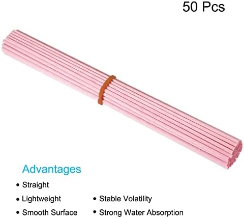 MECCANIXITY Fiber Reed Diffuser Sticks Pack of 50