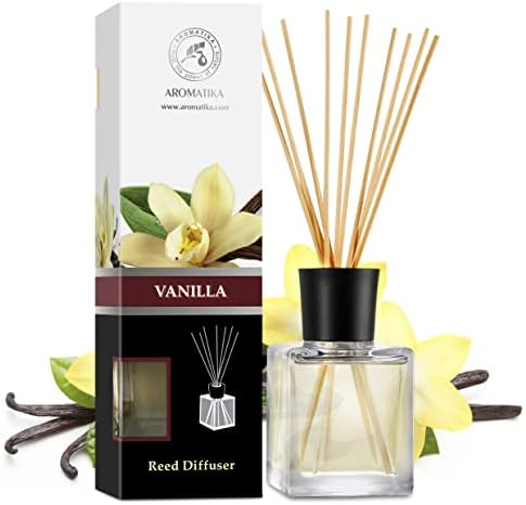 Vanilla Essential Oil Reed Diffuser Set 68 Fl Oz