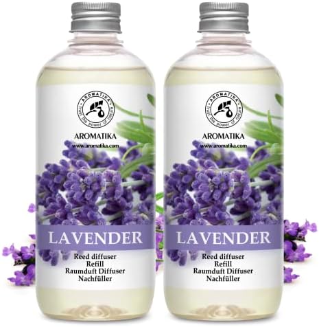 Lavender Reed Diffuser Refill 2 x 500ml Natural Scent