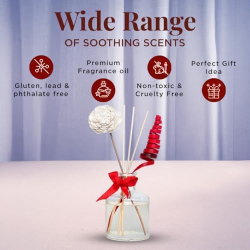 Folkulture Reed Diffuser Set 5oz Vanilla Scent